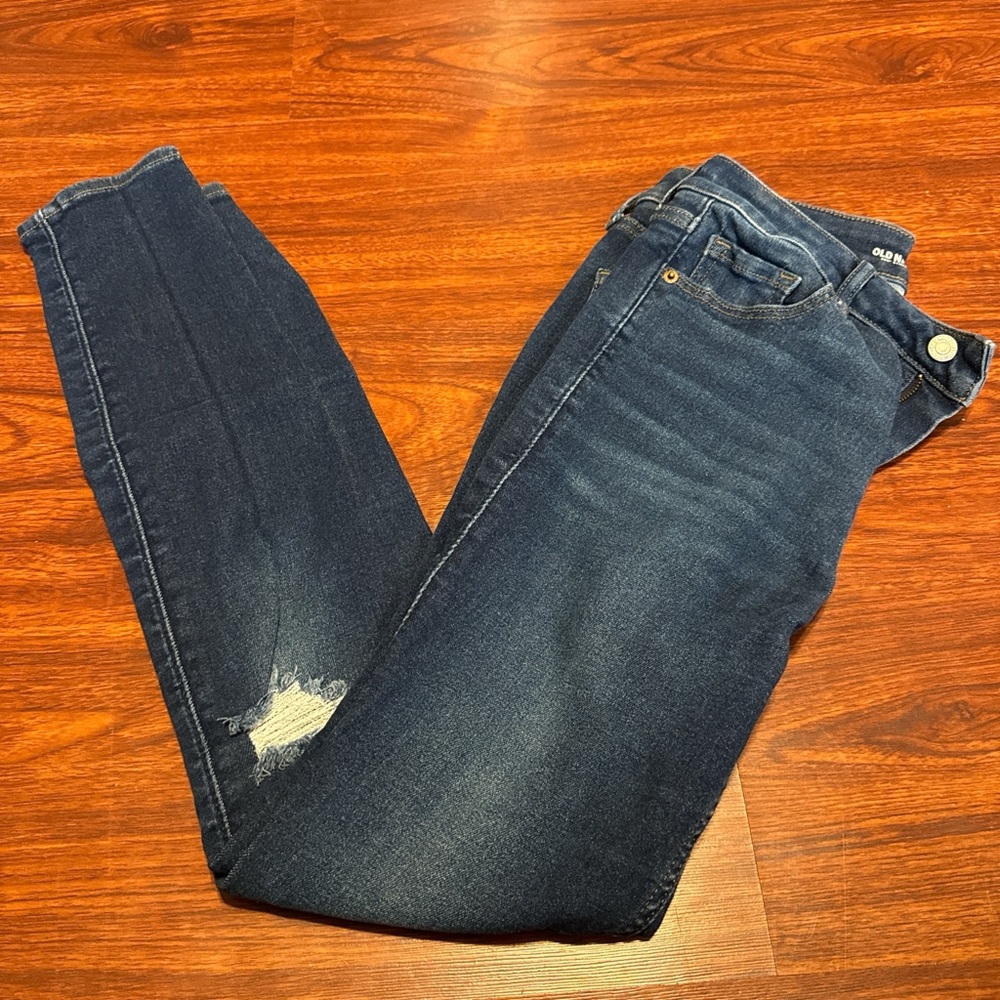 Old Navy Dark Blue Skinny Jeans